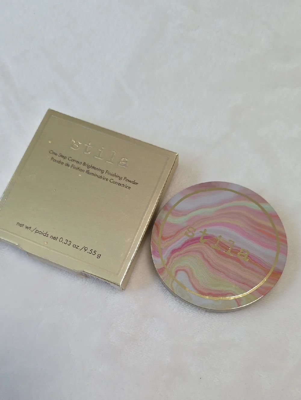 NIB Stila One Step Correct Brightening Finishing Powder